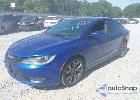 2015 Chrysler 200 S z USA, uszkodzony, nr VIN 1C3CCCBGXFN572600